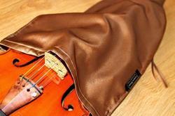 Carmen Bruna Silk Instrument Bag -  Gold