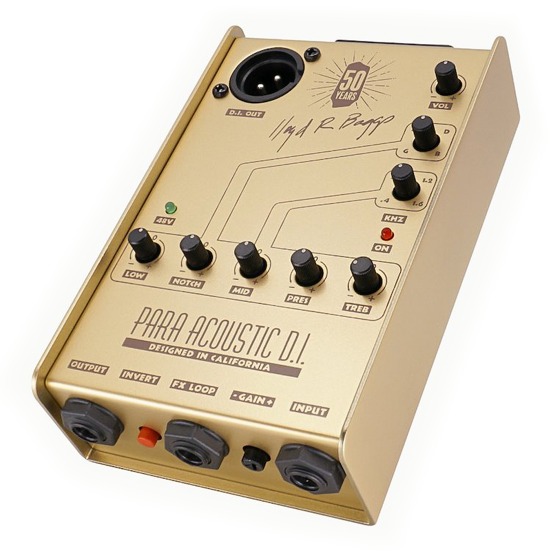 Image of L.R Baggs Para Acoustic D.I.Box - 50th Anniversary GOLD Ltd edition