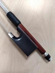 Silver Mounted 'Dodd' Style violin bow by Juliano Oliveira Brazil