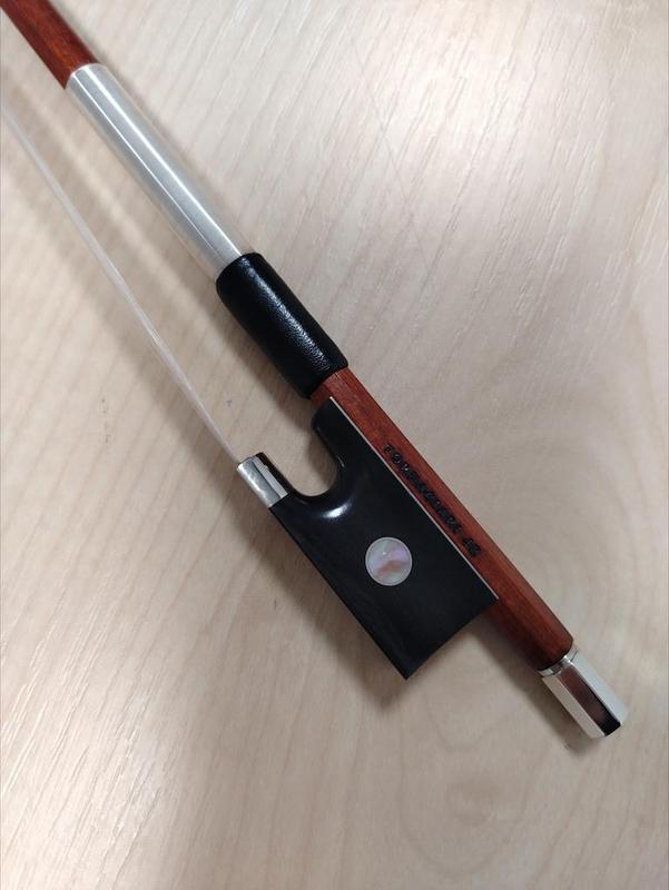 Image of Half Mounted Pernambuco Violin bow by Fornaciari Jr , Portugal