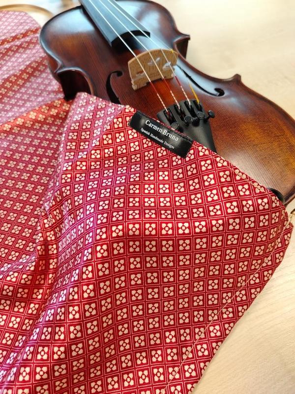 Image of Carmen Bruna Silk Instrument bag - New Patchwork