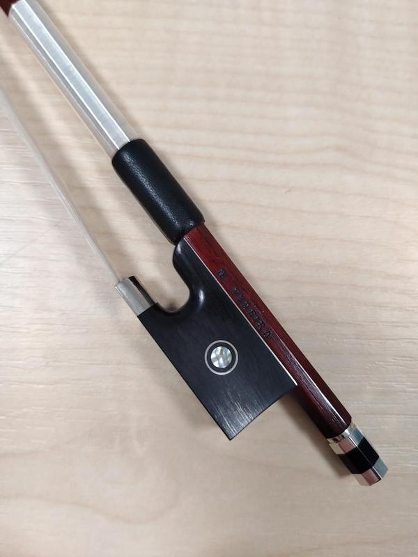 Image of Nickel mounted violin bow by M.Pereira
