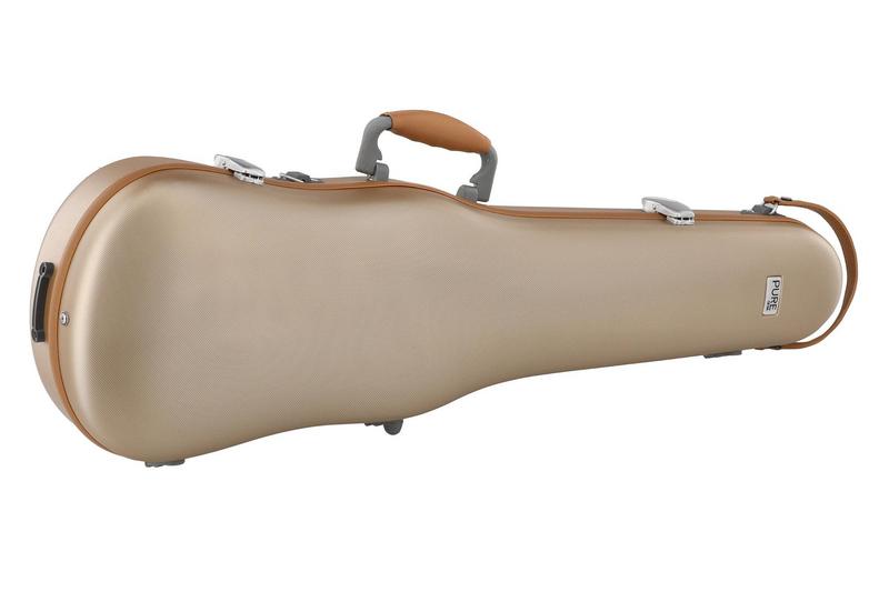 Image of Gewa Pure Form Polycarbonate violin case - Gold