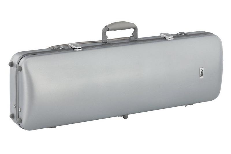 Image of Gewa Pure Polycarbonate violin case - Silver