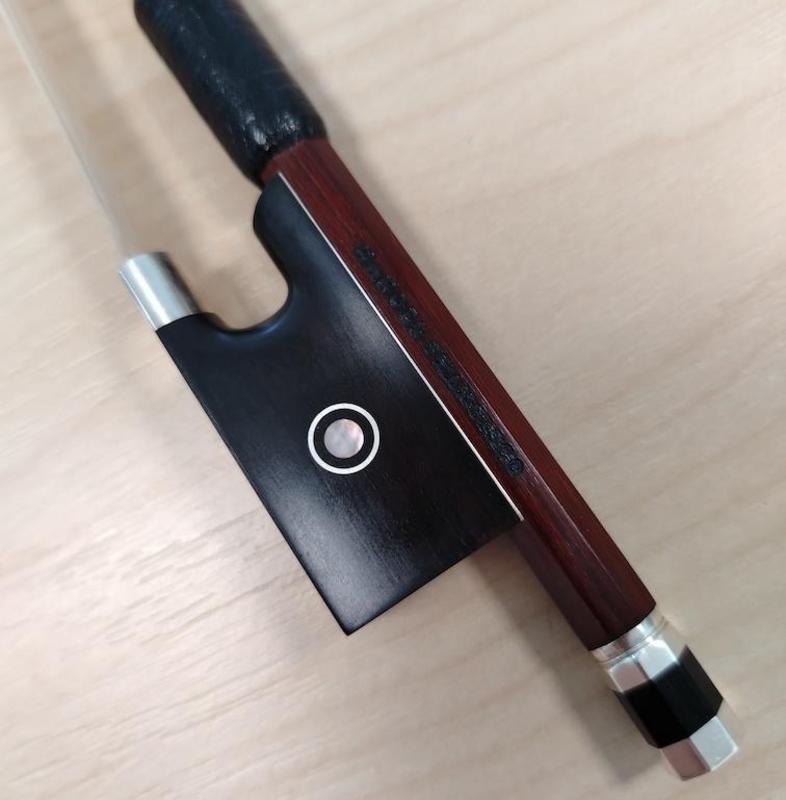 Image of L'Archet Brasil  - Silver mounted violin bow by Manoel Francisco