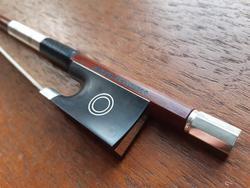 L'Archet Brasil  - Silver mounted 'Eclipse' violin bow by Manoel Francisco